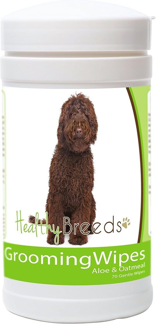 Healthy Breeds Labradoodle Grooming Wipes 70 Count