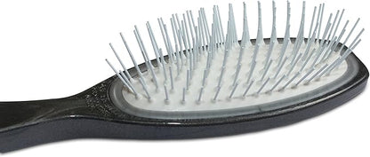 Mars Professional Pin Dog Grooming Brush, Plastic Handle and Rubber Cushion, 8.5" Length