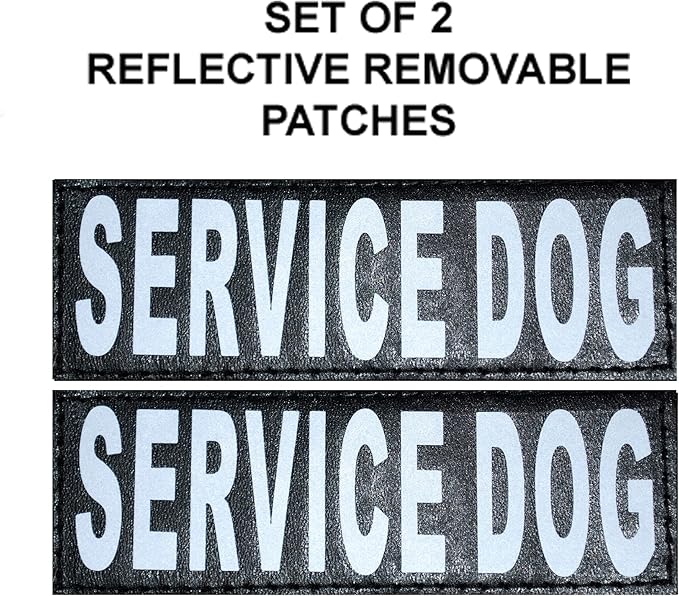 Service Dog Harness with Removable Saddle Bag Backpack Carrier Traveling Carrying Bag. 2 Removable Patches. Please Measure Dog Before Ordering. Made by Doggie Stylz (Girth 24-31", Red)