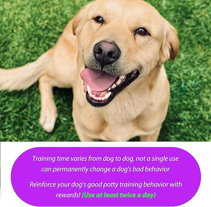 Dog Potty Training Spray & Dog Deodorant Spray, Assisted Puppy Potty Training，Eliminate Dog Urine Odor, (3.38 Fl Oz Spray Set)