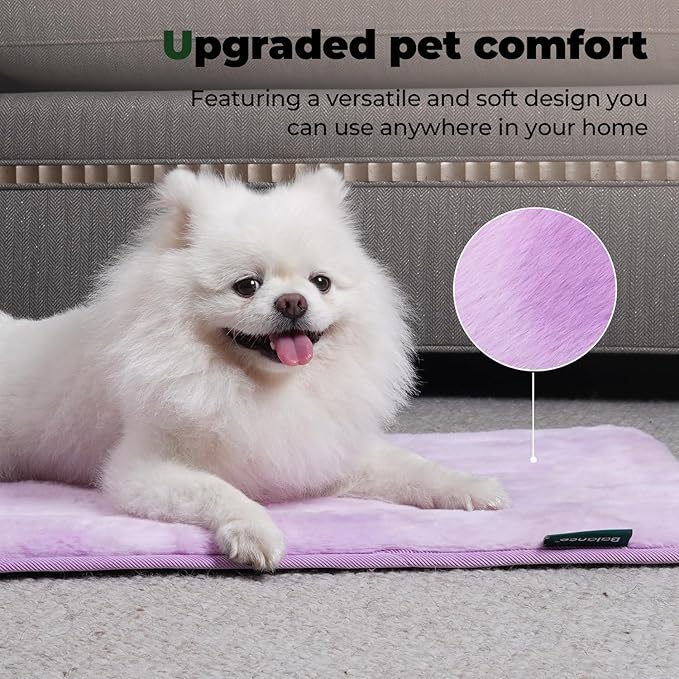BALANCE Dog Crate Pad, Dog Foam Crate Mat Kennel Pad, Washable Pet Bed Flat Dog Cage Mat for X-Large Dogs