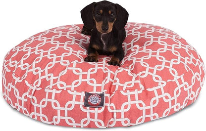Majestic Pet Coral Links Small Round Pet Bed