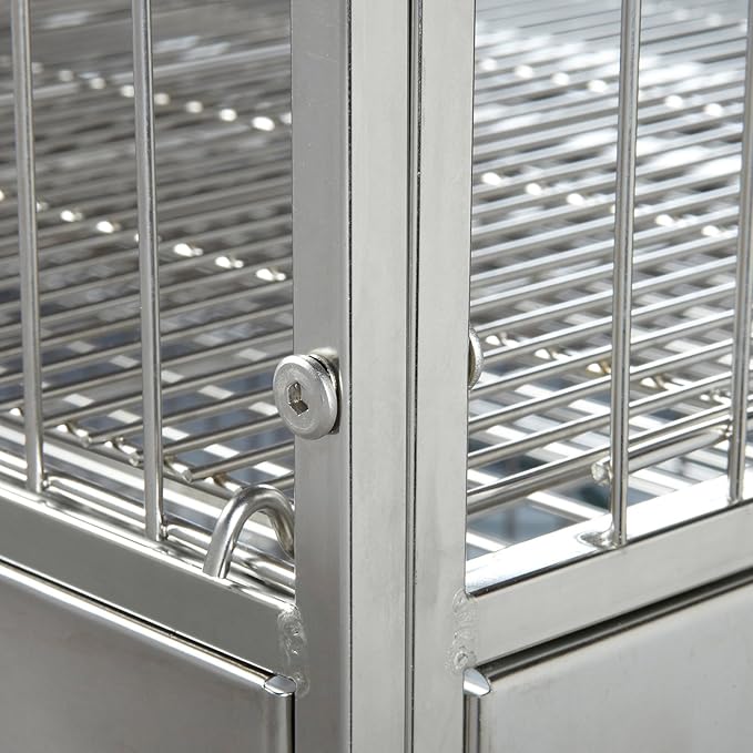 Proselect Stainless Steel Modular Kennel, Small