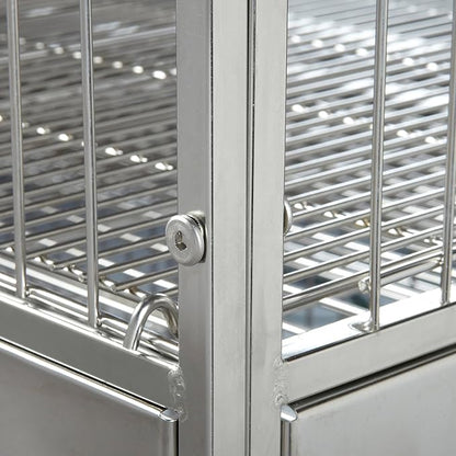 Proselect Stainless Steel Modular Kennel, Small