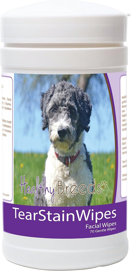 Healthy Breeds Aussiedoodle Tear Stain Wipes 70 Count