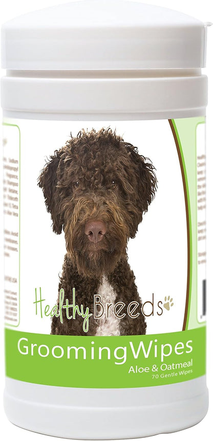 Healthy Breeds Lagotti Romagnoli Grooming Wipes 70 Count