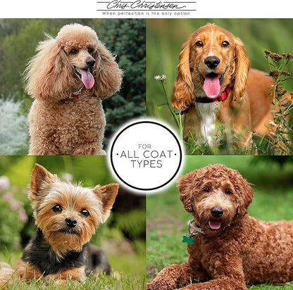 Chris Christensen Thick N Thicker Thickening Dog Conditioner, Groom Like a Professional, Pro-Vitamin Formula, Silicone-Free, Nutrient and Protein Infused Blend, Made in The USA, 128 oz