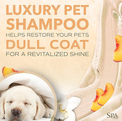 TropiClean SPA Lavish Dog Shampoo | Renew Deodorizing Dog Shampoo | Naturally Derived Salon Grade Ingredients | Made in the USA | 16oz