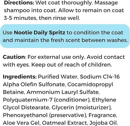 Nootie Sweet Pea and Vanilla Shampoo Gallon