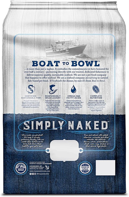 Wild Select Seafood Dog Food | No Chicken or Other Animal by-Products | Rich in Omega 3 & 6 Fatty Acids | Sustainably Sourced Wild Caught Fish | Made in The USA | 4lb Bag