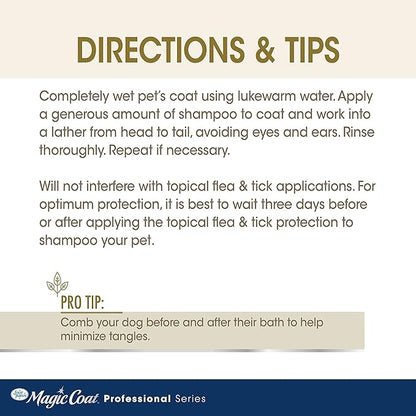 Four Paws Magic Coat Professional Series Nourishing Oatmeal Hypo-Allergenic Dog Shampoo, 16 oz.