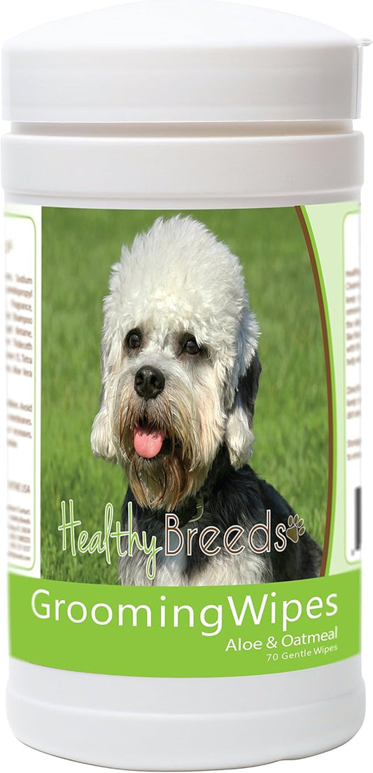 Healthy Breeds Dandie Dinmont Terrier Grooming Wipes 70 Count