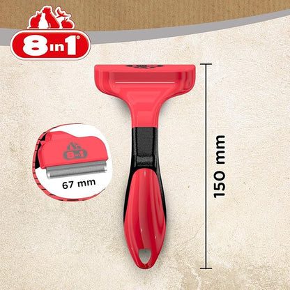 Perfect Coat DeShedder M - Undercoat brush for medium dogs, dog brush suitable for short and long hair