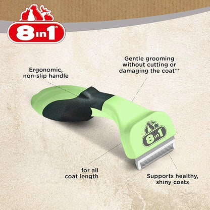 Perfect Coat DeShedder S - Undercoat brush for small dogs, dog brush suitable for short and long hair