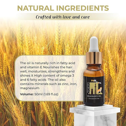 Petex Premium Pet Fragrance Oil | Ultra Premium Natural Pet Care with Dead Sea Minerals | Dog Perfume Fragrance Oil Long Lasting Scent | Natural Pet Cologne - Suitable for Dogs and Cats (Tokyo)