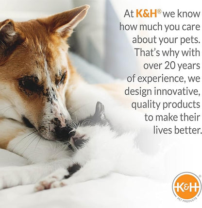 K&H Pet Products Elevated Cooling Outdoor Dog Bed Portable Raised Dog Cot Replacement Cover Only All Weather All Season Tan X-Large 50 X 32 Inches (Cot NOT Included)