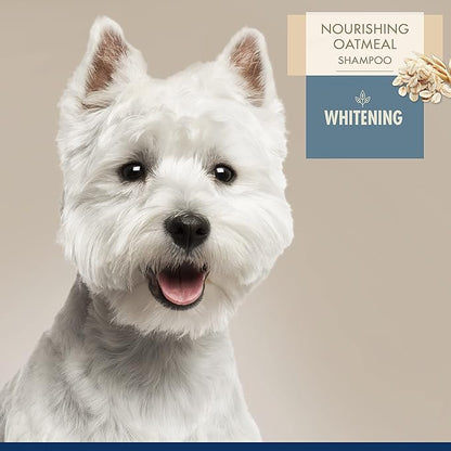 Four Paws Magic Coat Professional Series Nourishing Oatmeal Dog Whitening Shampoo, 16 oz.
