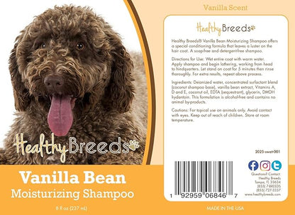 Healthy Breeds Spanish Water Dog Vanilla Bean Moisturizing Shampoo 8 oz