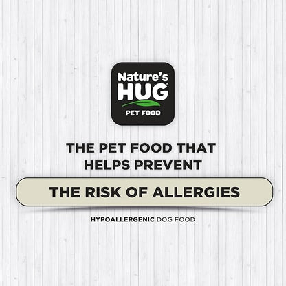 Nature's HUG Dry Dog Food, Senior-Toy & Small Breeds, 5 lb. Bag, Chicken Flavor Plant-Based Protein Vegetarian Kibble, Grain-Free, Allergen-Free, Complete Protein & Balanced Nutrition