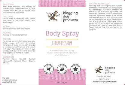 Dog Perfume Spray Long Lasting - Pet Odor Eliminator - Dog Cologne Spray - Premium Dog Deodorant Spray for Smelly Dogs - Refreshing Dog Deodorizer Spray for Grooming…