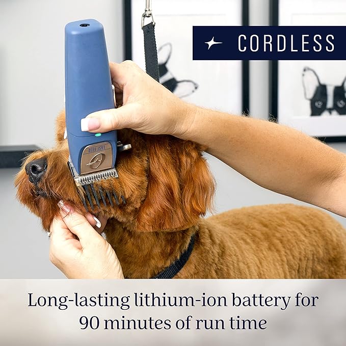 Oster® Professional Fast Feed® Cordless Pet Clippers, Blue