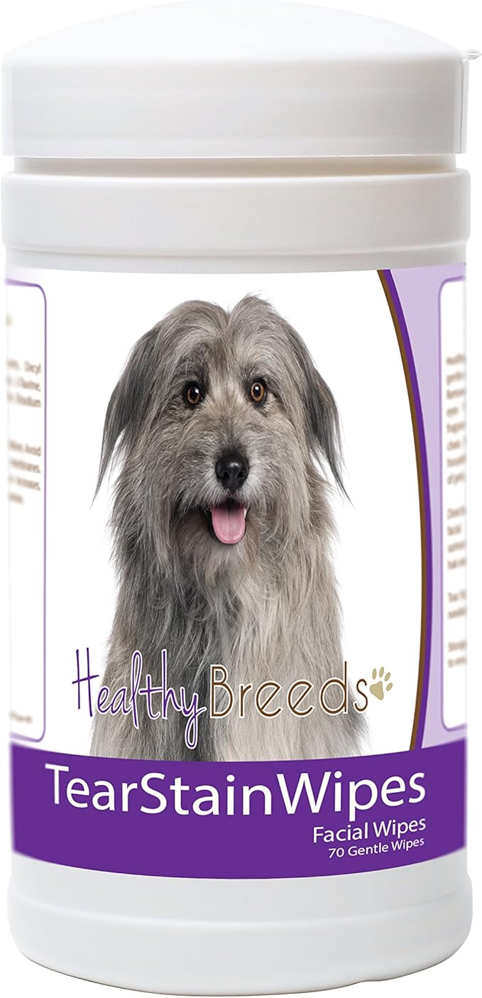 Healthy Breeds Pyrenean Shepherd Tear Stain Wipes 70 Count