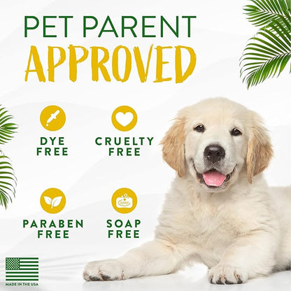 TropiClean Gentle Puppy Shampoo, Dog Shampoo for Allergies & Sensitive Skin, Made in USA, Gentle Coconut Scent, Safe for Cats & Kittens, 20oz
