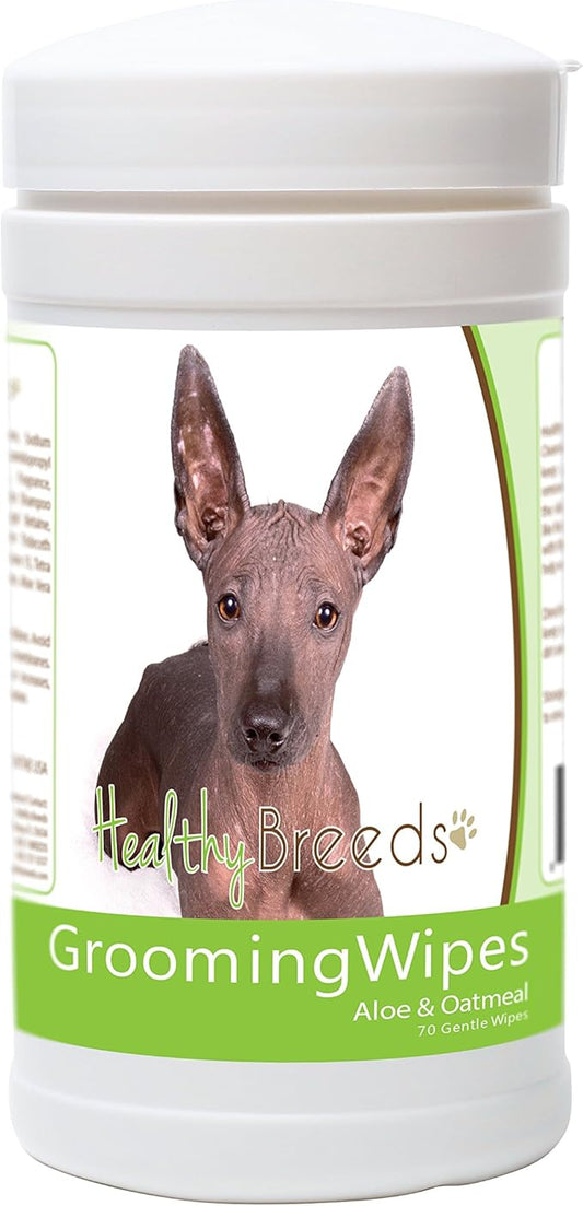 Healthy Breeds Xoloitzcuintli Grooming Wipes 70 Count