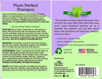 Espree Plum Perfect Shampoo, 1 Gallon