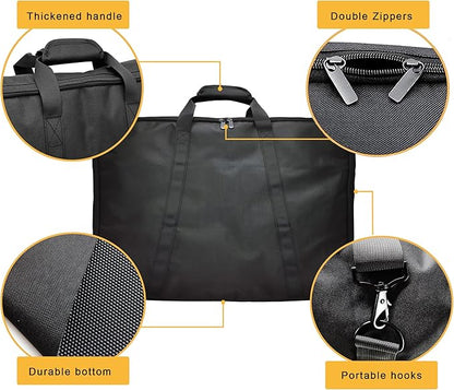 24" Dog Playpen Storage Bag, Suitable for Foldable Exercise Pet Playpens, Dog Fence Travel Bag with Handles for Camping and RV Trip, Waterproof Oxford Fabric