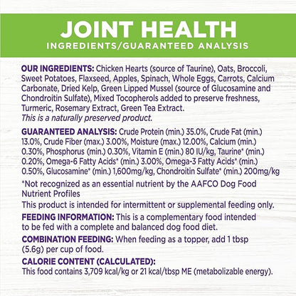 Wellness CORE Bowl Boosters Joint Health Dog Food Topper, 4 Ounce Bag