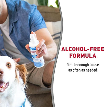 Nature's Miracle Freshening Spray For Dogs Freshens Dog’s Coat Between Baths And Neutralizes Tough Odors With Sunkissed Breeze Scent, 8 Ounces (Pack of 2)