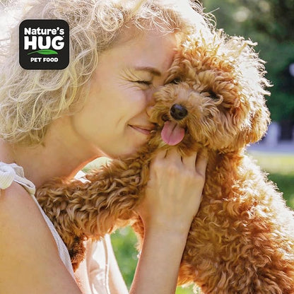 Nature's HUG Dry Dog Food, for Adult-Toy & Small Breeds, 5 lb. Bag, Chicken Flavor Plant-Based Protein Vegetarian Kibble, Grain-Free, Allergen-Free, Complete Protein & Balanced Nutrition