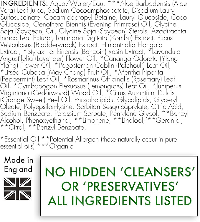 PRO Dog Shampoo for Deep Cleaning and Deodorising - with Peppermint, Rosemary and Lemongrass - Made in UK Natural Pet Care by Andrew Cooper - 10.2 fl oz (Dilutes to 2.6 gallons)