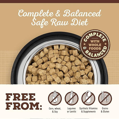 Primal Freeze Dried Dog Food Pronto, Lamb; Scoop & Serve, Complete & Balanced Meal; Also Use as Topper or Treat; Premium, Healthy, Grain Free, High Protein Raw Dog Food (25 oz, 2-Pack)