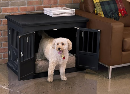 zoovilla Merry Products Triple Door Medium Dog Crate, Dog Kennel, Dog Cage