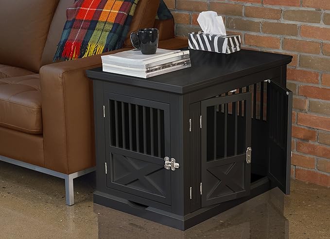 zoovilla Merry Products Triple Door Medium Dog Crate, Dog Kennel, Dog Cage