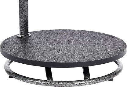 Pet Edge Master Equipment Round Pet Grooming Table – Rotatable Black 18” Diameter Grooming Table Perfect for Small Dogs