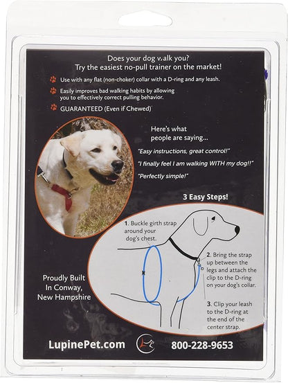 LupinePet Originals 3/4" Jelly Roll 16-26" No Pull Harness for Small-Medium Dogs