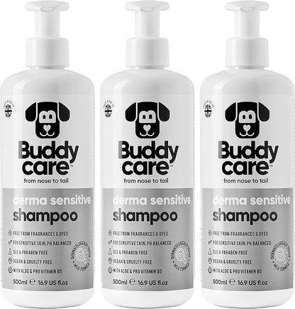 Derma Sensitive Dog Shampoo with Aloe Vera and Pro Vitamin B5 (50.72oz)