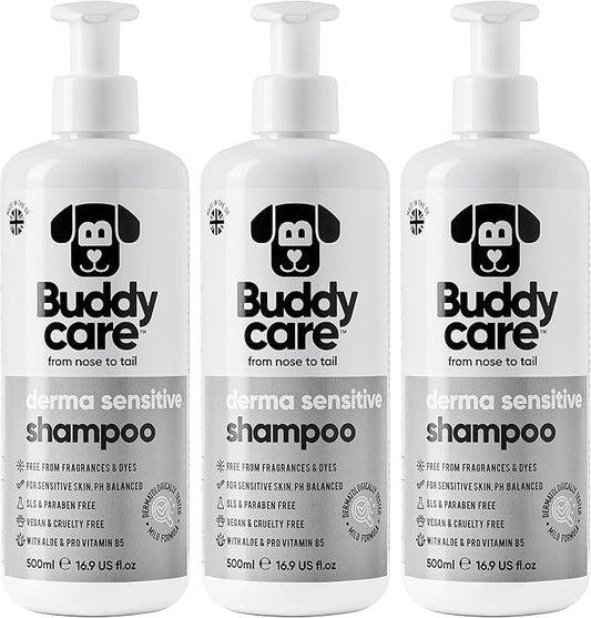 Derma Sensitive Dog Shampoo with Aloe Vera and Pro Vitamin B5 (50.72oz)