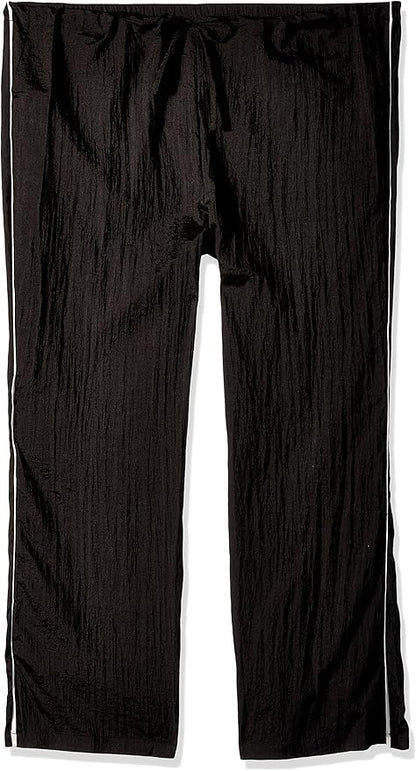 Top Performance Contrast-Trim Grooming Pants — Fashionable and Versatile Pants for Professional Groomers - X-Large, Black/White