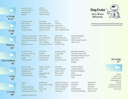 MidWest Homes for Pets Newly Enhanced Single & Double Door iCrate Dog Crate, Includes Leak-Proof Pan, Floor Protecting Feet, Divider Panel & New Patented Features