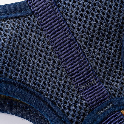 HUGO & HUDSON Dog Harness, No-Pull Anti Choke Tweed Harness Vest, Dark Green Checkered, XS
