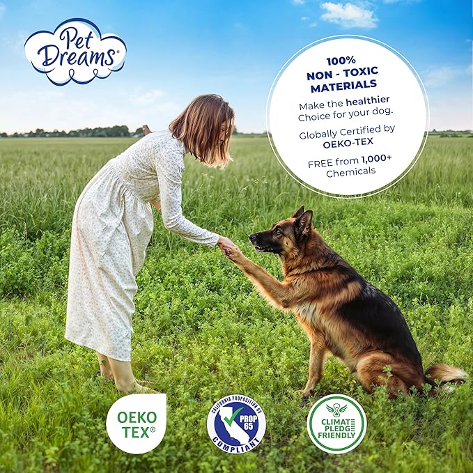 Pet Dreams Dog Crate Cover, Breathable, Dog Kennel Cover, Double Door, Dog Cage Covers for Dog Crates, Fabric Dog Crate Covers (Fits iCrates 18, 24, 30, 36, 42, 48 inches)