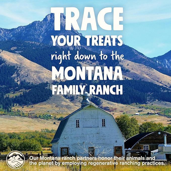 WEST PAW, Air Dried Dog Treat, Montana Beef Stick