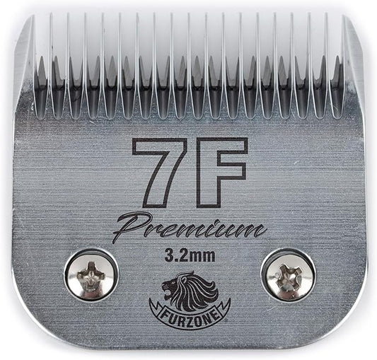 Detachable Blade - Size 7F Blade 1/8", Made of Durable Japanese Steel, Compatible with Most Andis, Oster, Wahl A5 Clippers