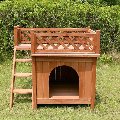 Merry Pet MPS002 Wood Room with a View Pet House